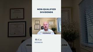 What is a nonqualified dividend? #shorts #dividendos #dividend