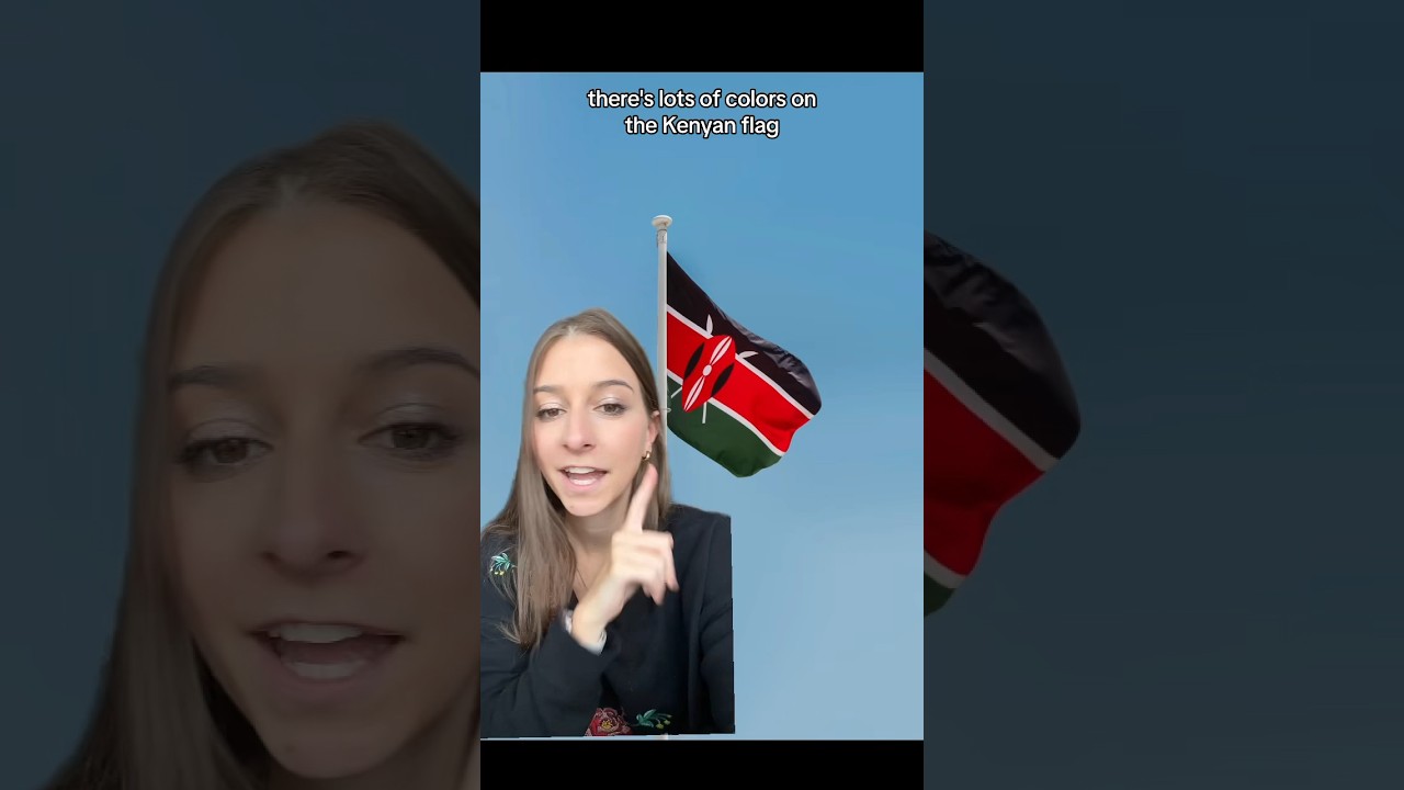 Kenyan Flag Fact Time! What new fact did you learn from this? #kenya #flag #facts #kenyan #funfacts