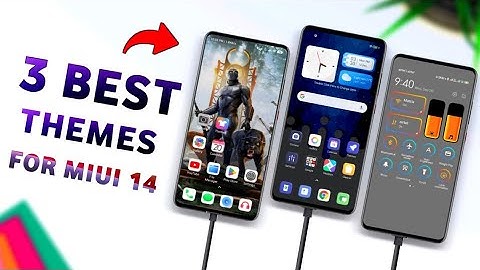 🔥🔥 3 AMAZING Themes For Miui 13 and 14 || Themes for miui 14
