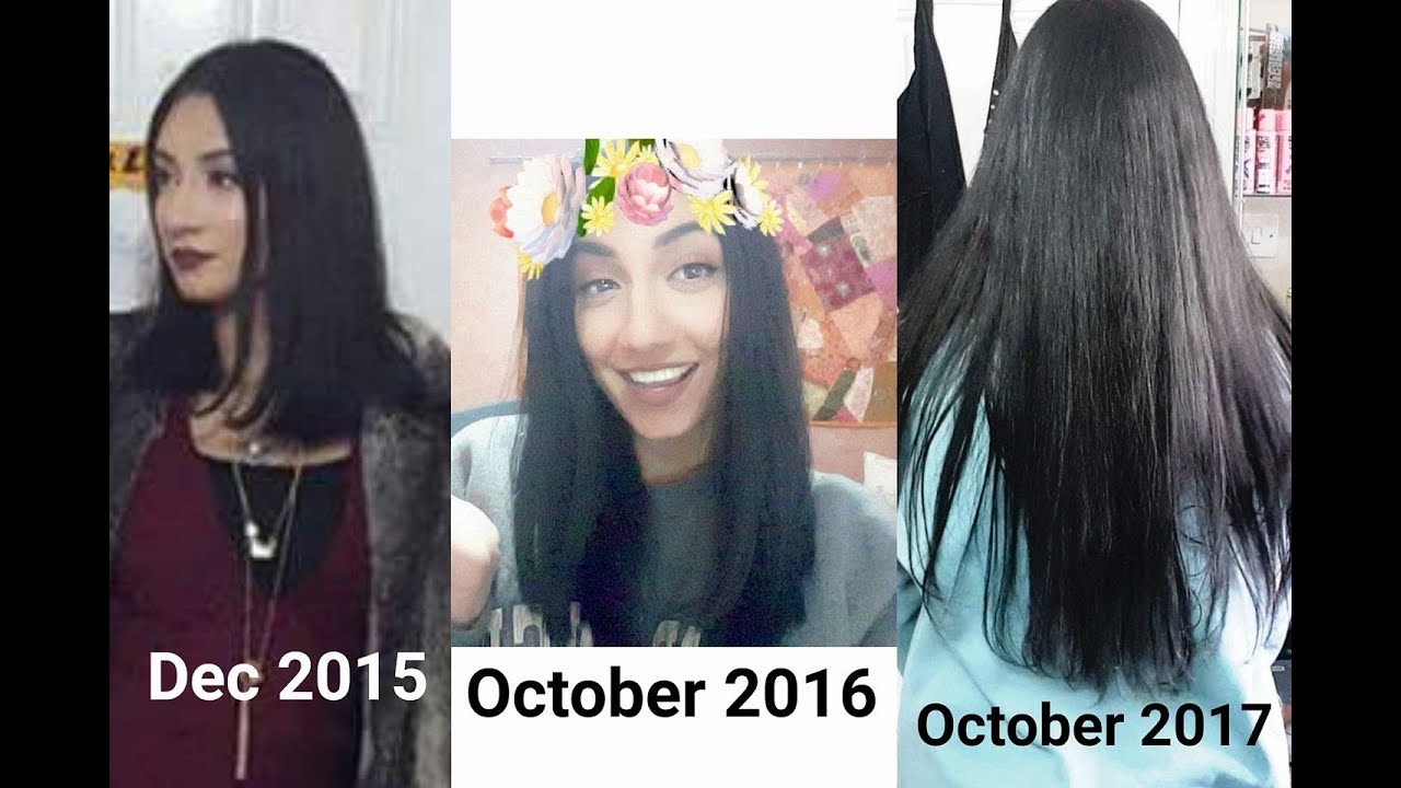 2 Year 2015 2017 Hair Growth Journey In Photos Youtube