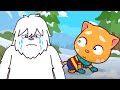 Talking Tom Heroes - The Lonely Yeti | Fun Cartoon Videos on HooplaKidz TV