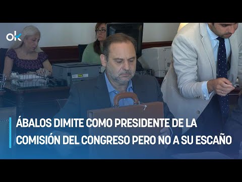 Ábalos dimite como presidente de la comisión de Interior del Congreso pero no renuncia a su escaño