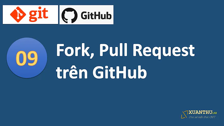 Git 09: Fork và Pull Request trên GitHub