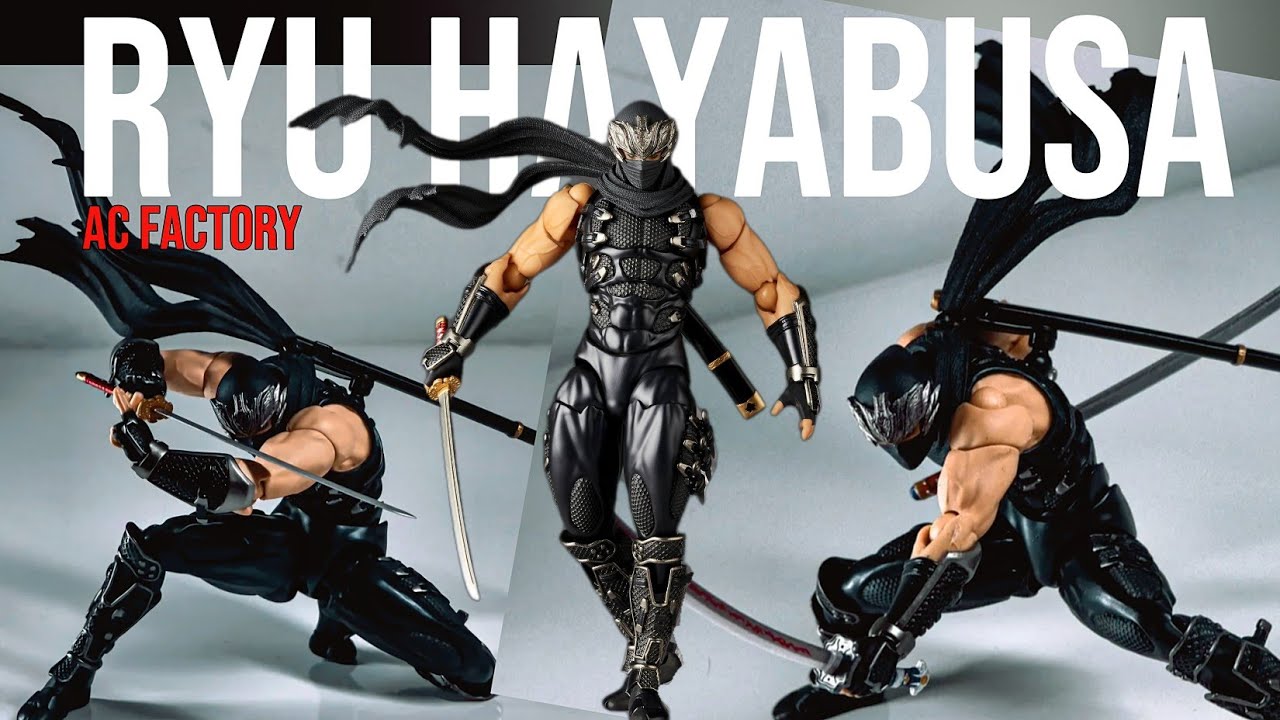 Ryu Hayabusa revoltech Ac factory SIMPLESMENTE O MELHOR!!!