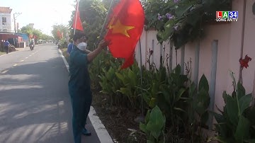 Cần Đước: Mô hình “Đường cờ Tổ quốc” của Huyện đoàn chào mừng Quốc khánh 2/9 | LONG AN TV