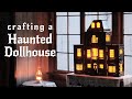 Halloween dollhouse makeover  crafting a haunted chateau