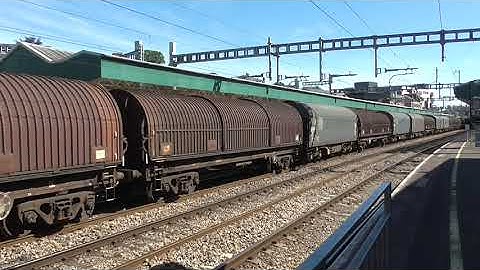 DB Cargo UK Class 66 no: 66117 @ Newport {6F06} 14/06/2021.