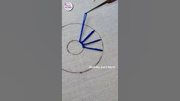 (Type 2) Circular Button Hole Stitch | Shobika Aari Work Class🦋