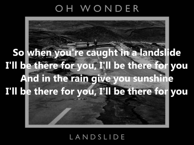 You'll get over it 🤍 #landslide #ohwonder #speedsongs #lyrics