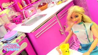 How to make a KITCHEN for House for Barbie Dolls!! UNICORN style 