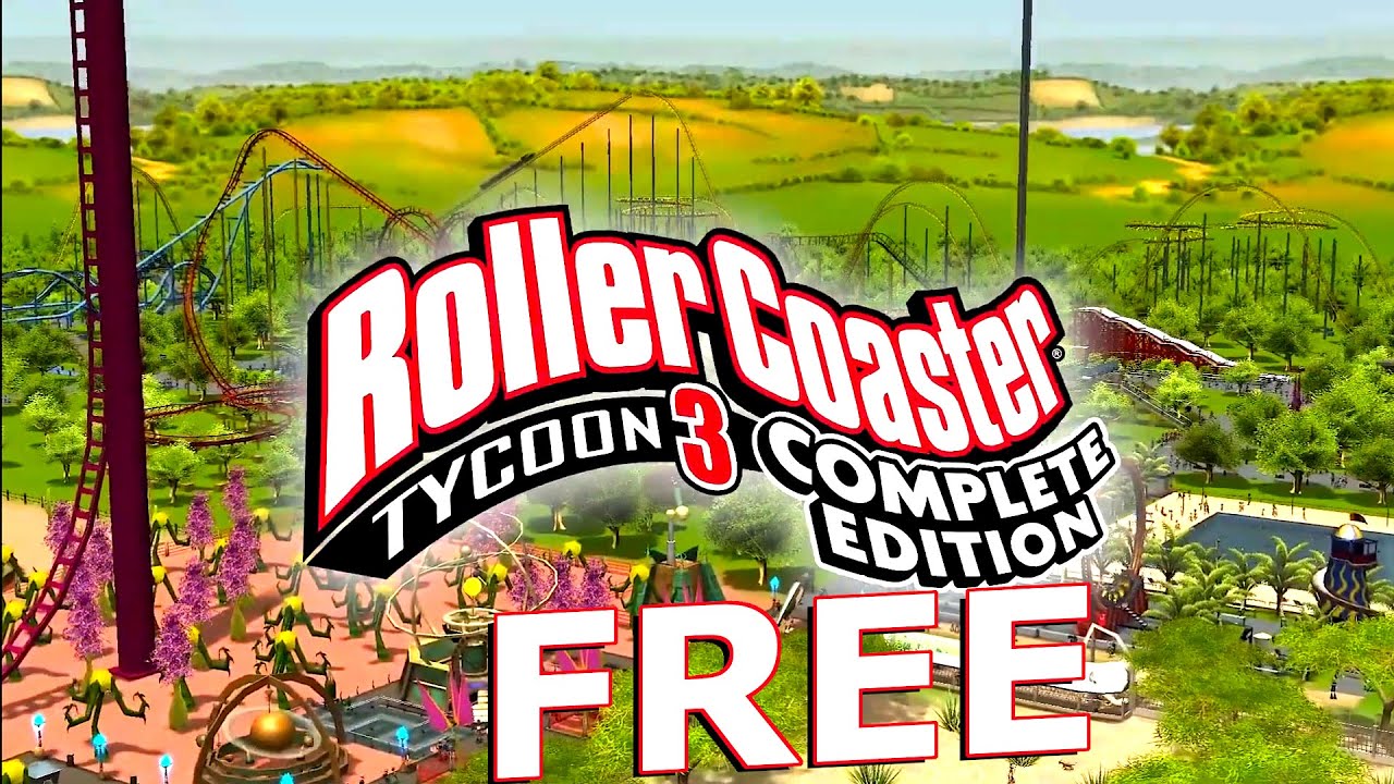 RollerCoaster Tycoon 3 : Get It FREE For A Limited Time!