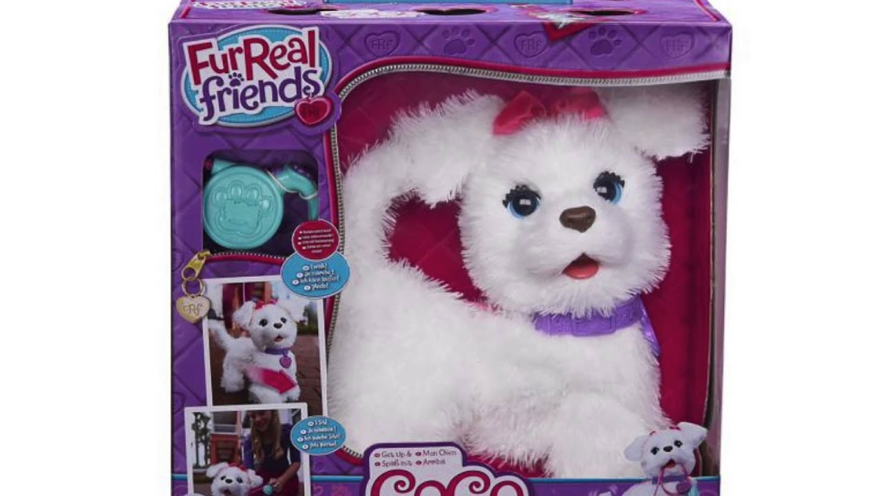 FurReal Friends Get Up and GoGo My Walkin Pup YouTube