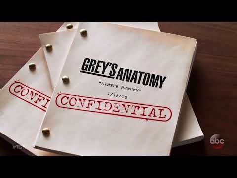 Grey's Anatomy - TGIT - Promo #2 - Mid-Season Return (2018)