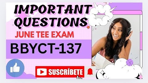 BBYCT-137||IMPORTANT QUESTIONS FOR TEE JUNE2025||#bscgeneral #2025 #bscg|IMPORTANT QUESTIONS FORTEE