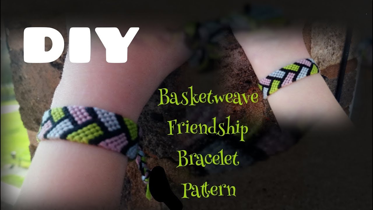 Braid/Basketweave Friendship Bracelet Tutorial [38170] YouTube