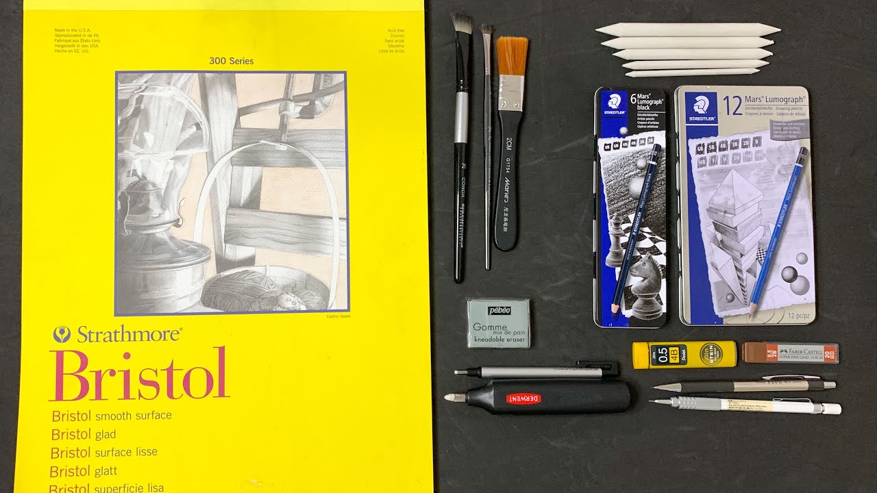 Pencil Drawing - Art Supplies & Equipment That Pencil Artists Need - How to  Draw Step by Step Drawing Tutorials