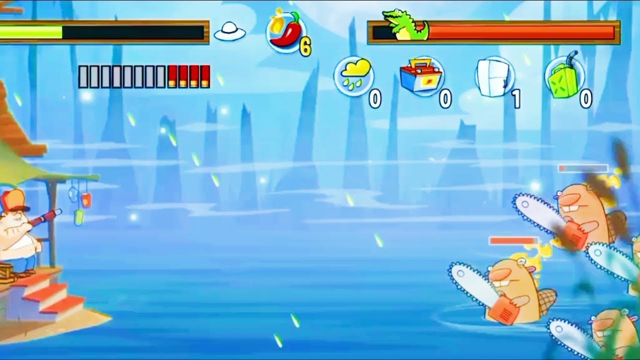 swamp attack (Hardest level) 😱😱😱😱