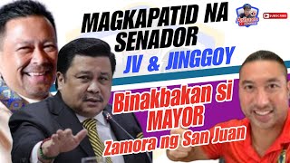JUST IN:  MAYOR VS SENADOR / Mayor Zamora ng San Juan binanatan ng magkapatid na Sen JV at Jinggoy