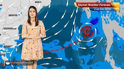 Weather Forecast for Oct 21: Rain in Chennai, TN, Kerala, Karnataka, Pollution in Delhi to rise