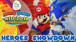 Mario & Sonic at the Rio 2016 Olympic Games #19 [Wii U]  Heroes Showdown