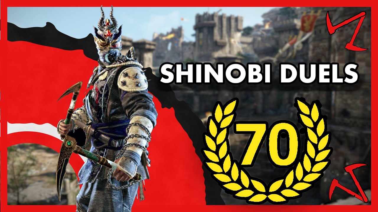 For Honor - REPUTATION 70 SHINOBI DUELS! - YouTube