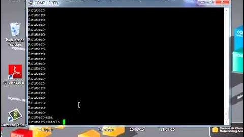 Clase 1 3E Conf Basica de Router con Putty 24 09 15