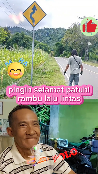 patuhi rambu rambu lalu lintas #shortsviral #lucu #viralngakak