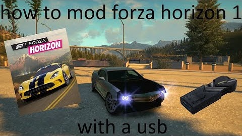 Forza Horizon 1 Modding - How to mod your own save and cars using a USB.