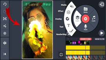 How to create colorful fullscreen WhatsApp editing video | whatsApp status | kinemaster editing ||