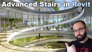 Spiral Stairs in Revit Tutorial by Balkan Architect 5,829 views 9 days ago 7 minutes, 49 seconds