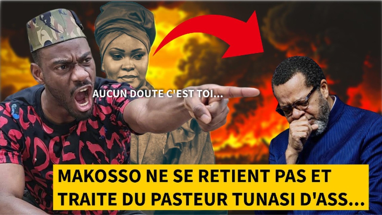 🔥 Général Makosso: 3 mots chocs au Pasteur Tunasi en live TikTok qui créent la polémique au Congo
