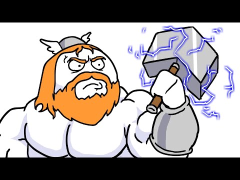 Видео: Как Тор потерял МОЛОТ (Анимация)