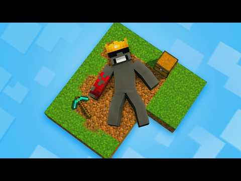 I survived the Skyblock on an OP Server