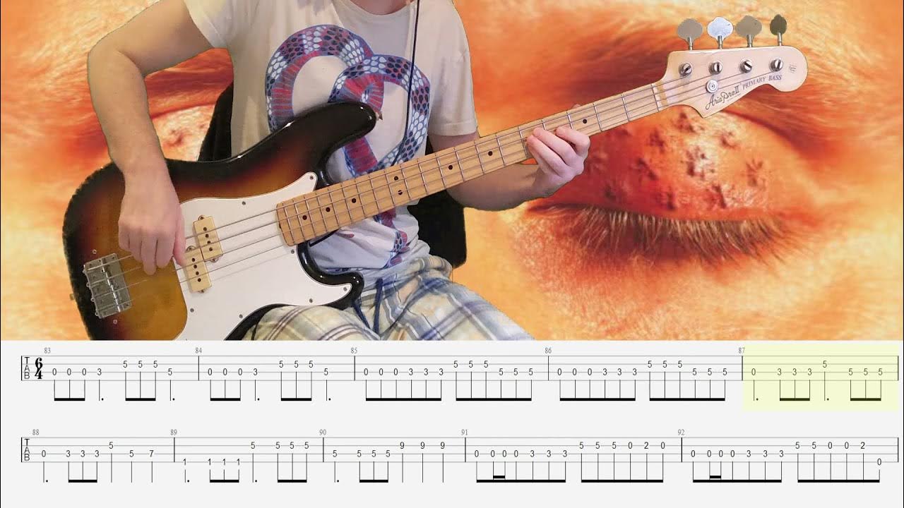 Roulette dares The Mars Volta bass cover with tab YouTube