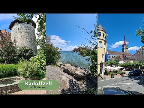 Radolfzell am Bodensee eine Stadt mit historischen Gebäuden und eine schönem Stadtgarten - toll