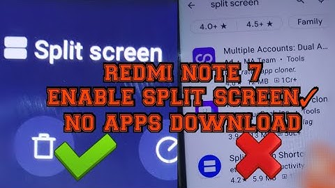 #REDMINOTE7 | MIUI 12.5 UPDATED | REDMI NOTE 7 SPLIT SCREEN ENABLED | PROBLEM SOLVED ✓