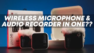 LENSGO 348C - a WIRELESS MICROPHONE and AUDIO RECORDER! | 5 REASONS TO BUY (ENGLISH)