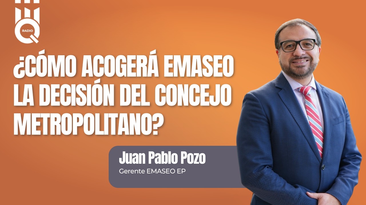 🔴 #Entrevista | Juan Pablo Pozo, Gerente de EMASEO EP