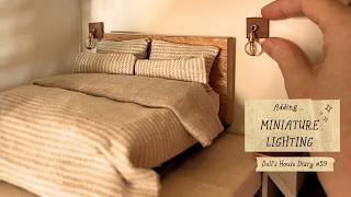 Making 1:12 Scale Dollhouse Lights for my Industrial Miniature Makeover | Doll's House Diary #59