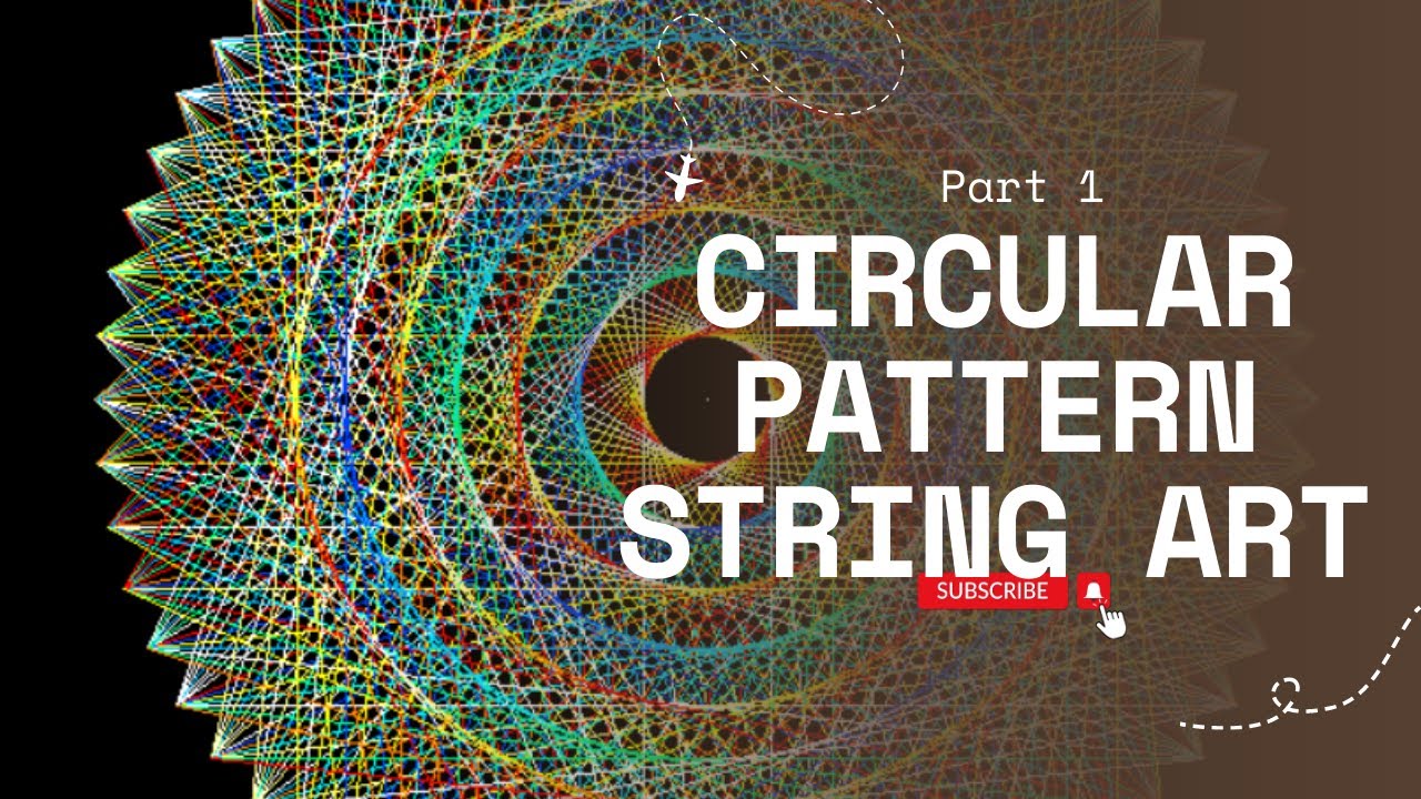 string art crafts basics - YouTube