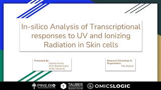 In-Silico Analysis Of Transcriptional Responses To Uv Ionizing Radiations In Skin Cells - Kashish