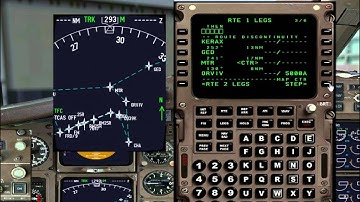 captain sim boeing 757-200 RR -FMC PROCEDURE (COPENHAGEN AIRPORT)