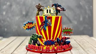Superheroes Cake | Marvel Cake | DC Cake