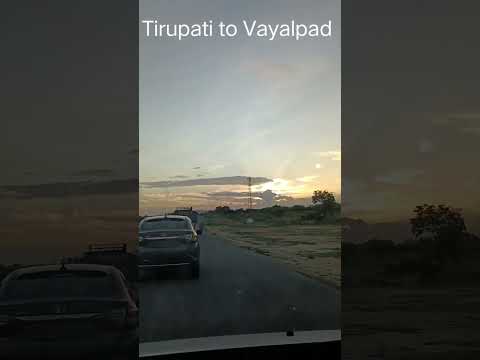 Tirupati to Vayalpad#travel #ride #weekendtrip #piler #vayalpad #tirupati #madanapalle