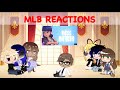 MLB reacts to an AMV and Marinette’s future life // Gacha club // Blackbunny & Nora Studio