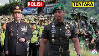 PERBANDINGAN TNI VS POLRI : ADU PRESTASI, GAJI, PANGKAT, TUGAS, dan PENDIDIKAN POLISI TENTARA