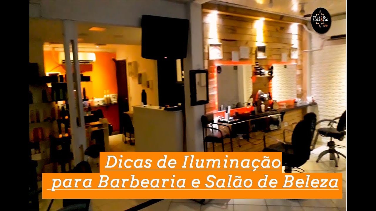 Como Montar um Salão de Beleza de Sucesso  Iluminação salão de beleza,  Decoração salão de beleza, Decoração de salão de cabeleireiro