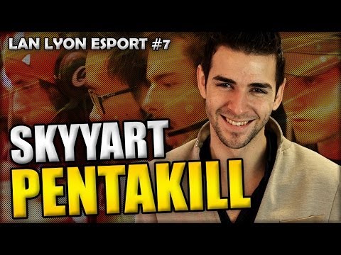 PENTAKILL LEAGUE OF LEGENDS LAN SKYYART NIDALEE - AMBIANCE DE FOLIE LYON E-SPORT TEAM ECLYPSIA FR