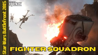 Star Wars Battlefront EA 2015 | Rebel Alliance Fighter Squadron | Jawa Refuge [No Commentary]