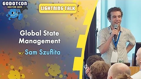 Custom Resources for global state management – Sam Szuflita – GodotCon 2025